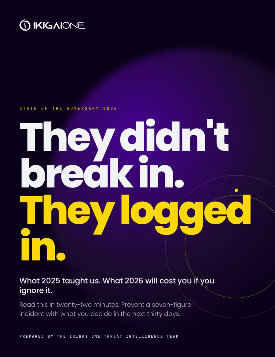 Ikigai One's 40-page branded report, made in OpenDesign