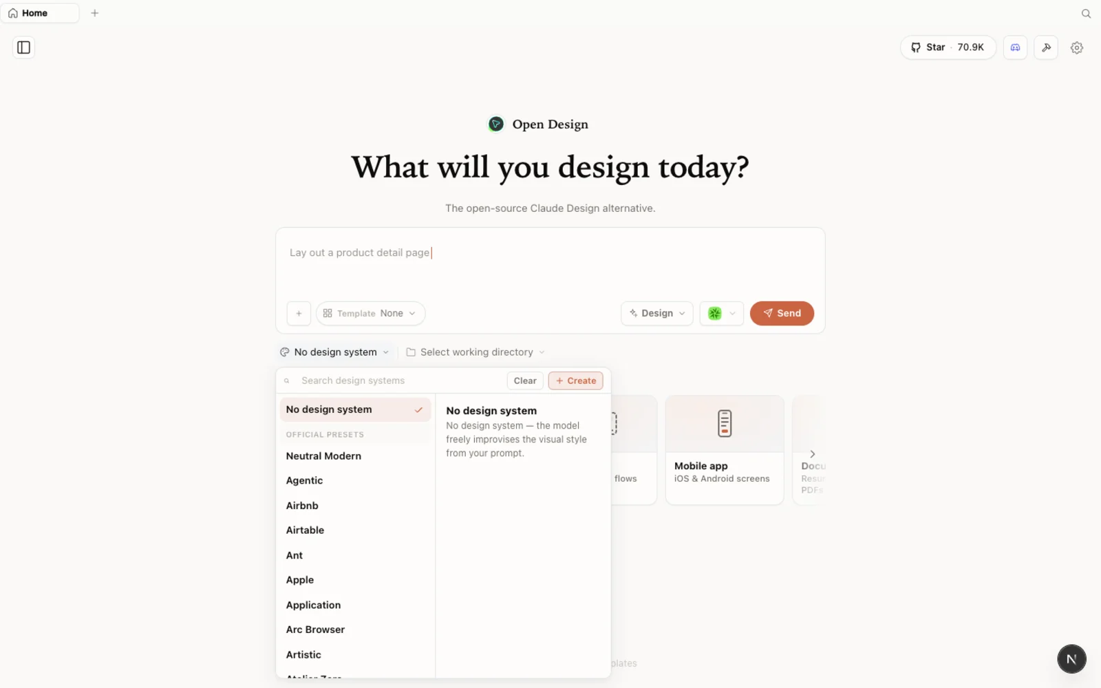 OpenDesign's design-systems library.